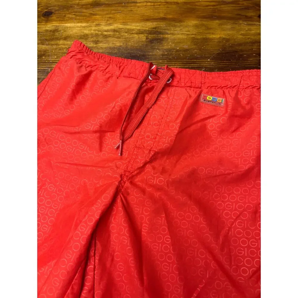 COOGI Red Swim‎ Trunks Boys Size 8